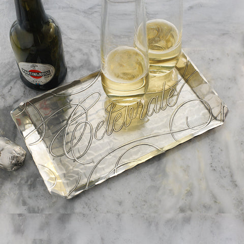 Butler Serving Tray – Wendell August Forge Handcrafted Aluminum Decorative Tray