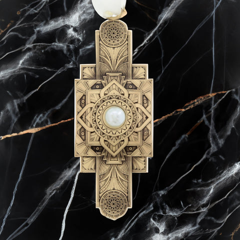 Chrysler Century Ornament – Handcrafted Bronze Empire Ornament for Holiday Tree