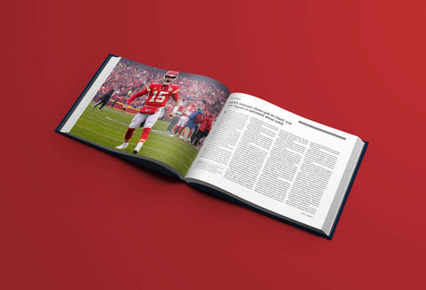 Kansas City Chiefs Book – Patrick Mahomes & 2022 Championship Hardcover Collector’s Edition