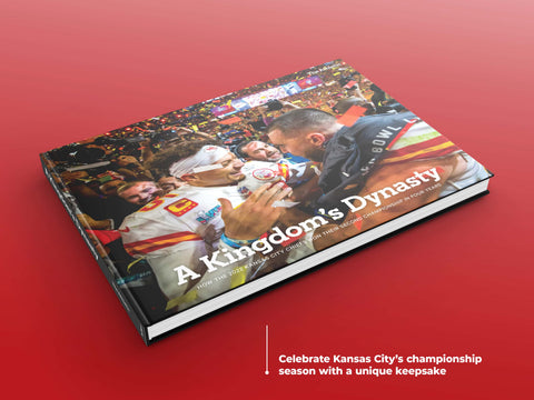 Kansas City Chiefs Book – Patrick Mahomes & 2022 Championship Hardcover Collector’s Edition