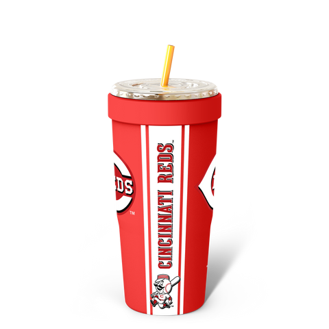 Universal Cup Insulator - Cincinnati Reds To-Go Buddy | Stainless Steel Tumbler