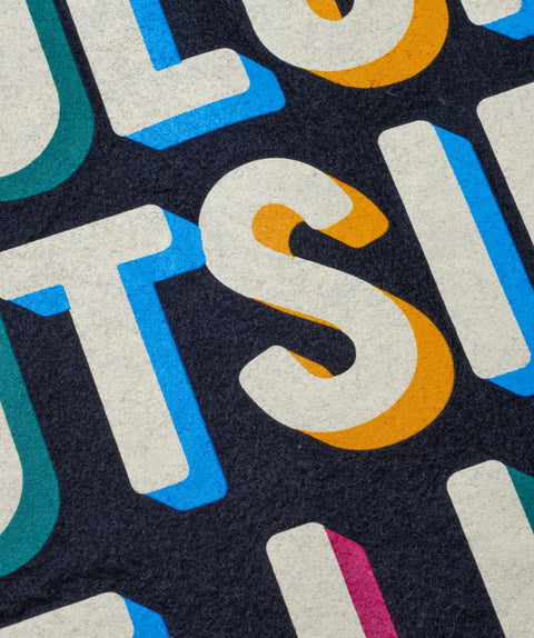 Color Outside The Lines Camp Flag