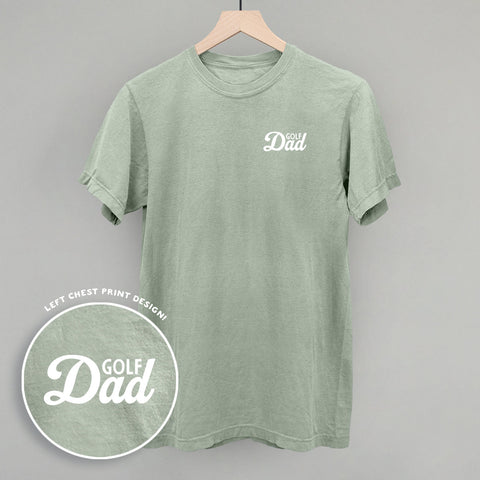 Golf Dad (White) (Left Chest)