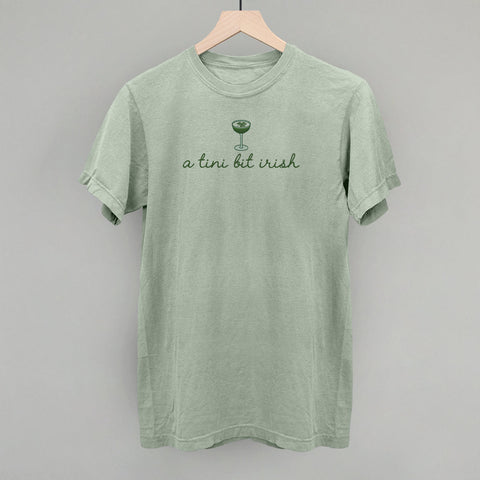 Tini Bit Irish Shirt – Irish Graphic Tee | Corded Fabric Crewneck by Ivy + Cloth