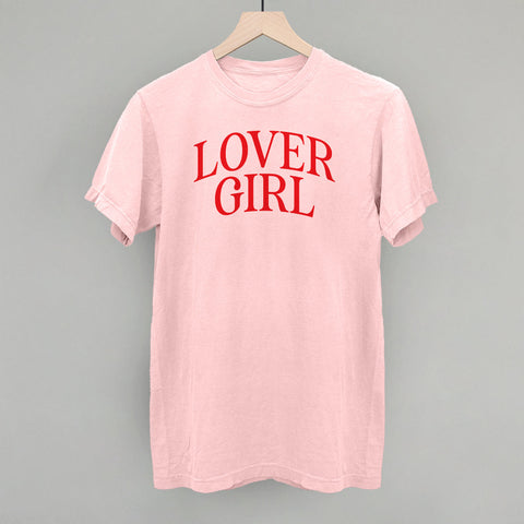Lover Girl Arch Tee – Vintage Style Graphic Shirt With Stylish Dye Process