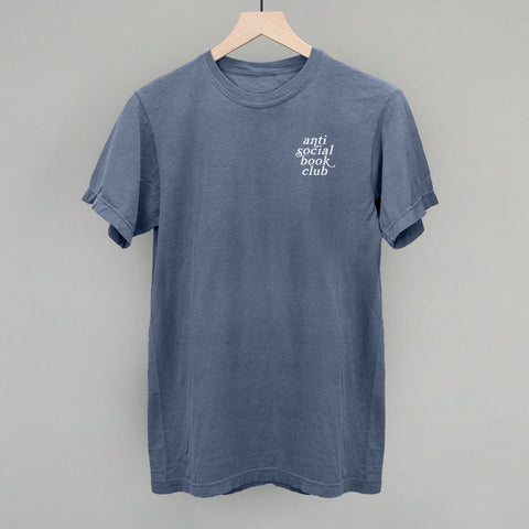 Antisocial Book Club Shirt – Unisex Casual Reading Tee by Ivy + Cloth Apparel
