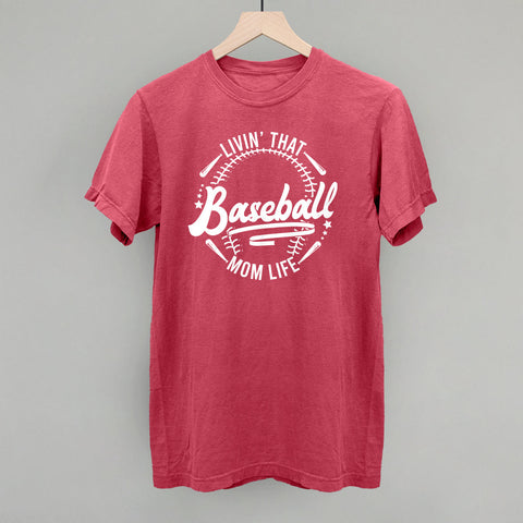 Baseball Mom Life - Cute Baseball Mom Tees | Soft Cotton Team Shirts