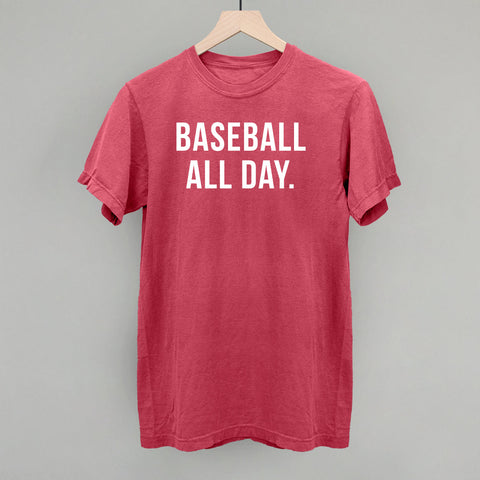 Baseball All Day Tee – Original Baseball Design | Comfortable Sportswear Apparel