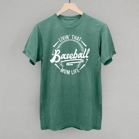 Baseball Mom Life - Cute Baseball Mom Tees | Soft Cotton Team Shirts