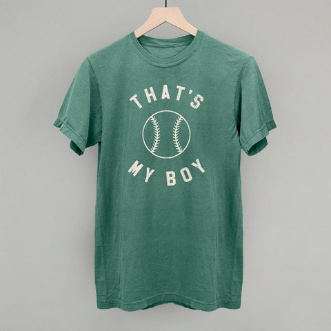That's My Boy Baseball | Kids Baseball Tee - Comfort Colors Team Spirit Shirt