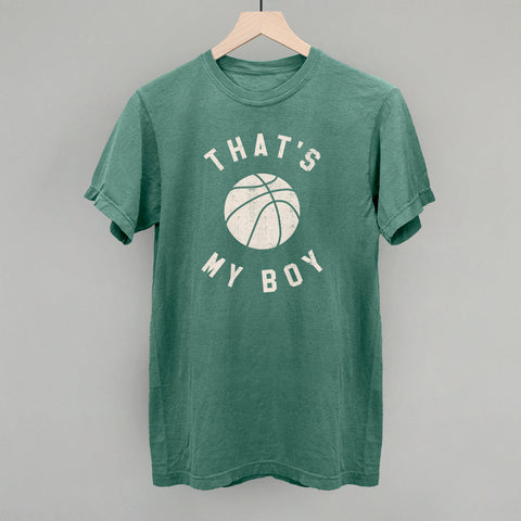 That's My Boy Basketball - Boys Basketball Shirt | Youth Sportswear Tee