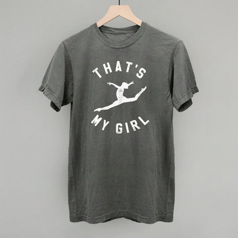 That's My Girl Dance Cheerleading Shirt - Cute Tailgate Clothes & Team Spirit Wear