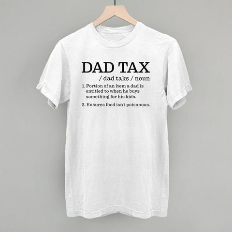 Dad Tax Definition POD - Apparel Ivy + Cloth White S Comfort Colors Tee