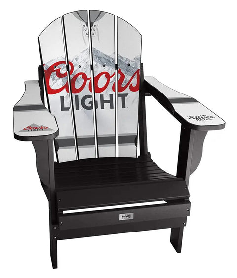 Retro Coors Light Custom Sports Adirondack Chair Custom Sports Chair mycustomsportschair   