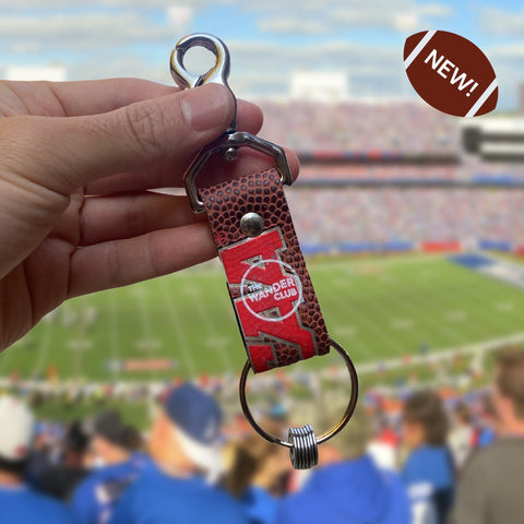 Football Wanderchain – Handcrafted Football Keychain & Portable Token Organizer