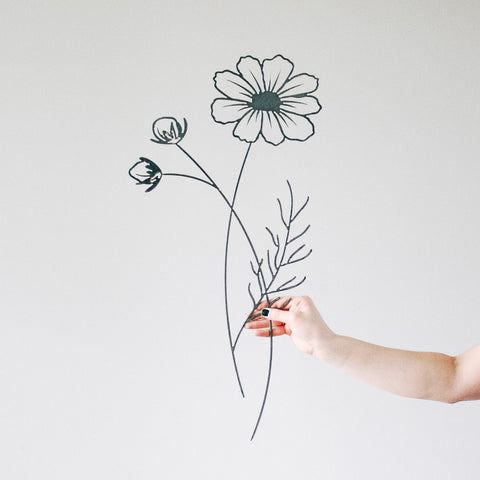 Flower Wall Decor – 3D Flower Wall Art | Keystone Steel Floral Decoration