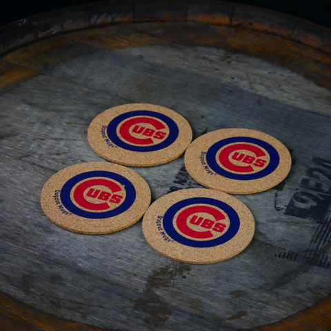 Chicago Cubs Dugout Mugs® Cork Coasters Coasters Dugout Mugs® Default Title  