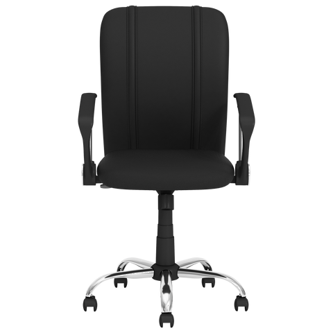 Personalized Curve Task Chair With Choice of Licensed Logo