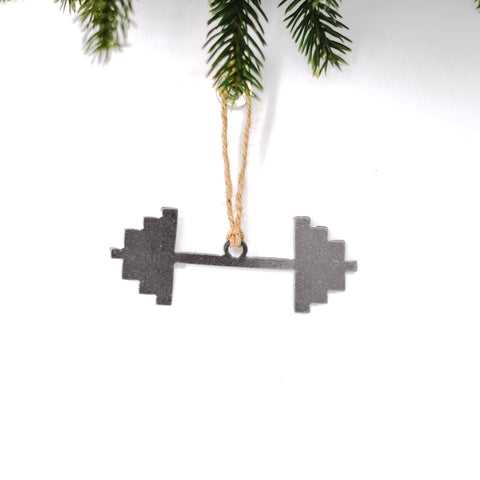 Barbell Ornament