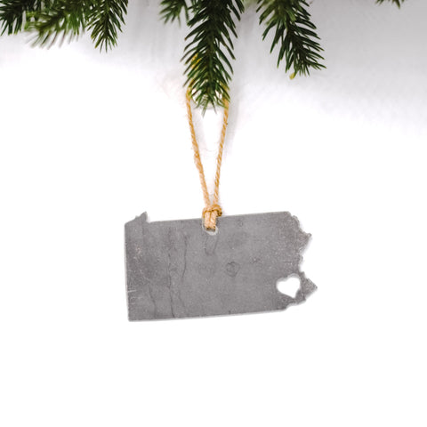 Heart In Philly Ornament