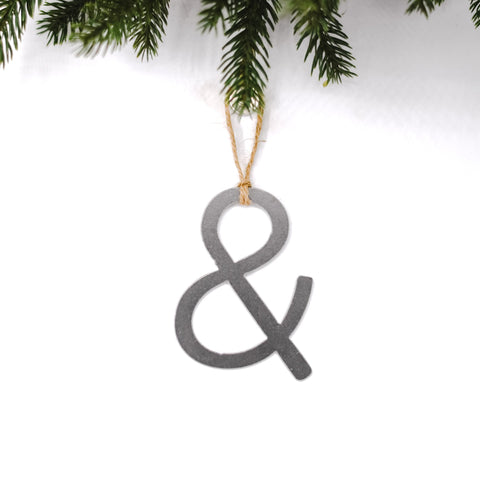 Ampersand Ornament
