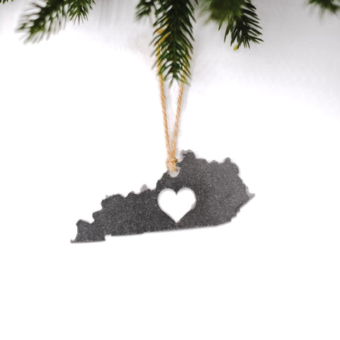 Kentucky Heart Ornament