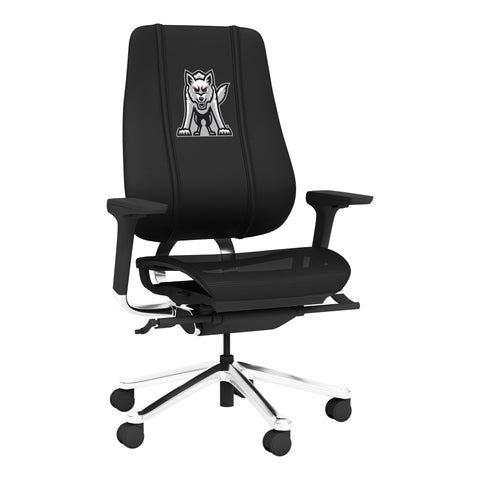 PhantomX Gaming Chair with South Dakota Coyotes Emblem Logo