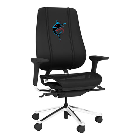 PhantomX Mesh Gaming Chair with Miami Marlins Alternate