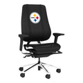 PhantomX Mesh Gaming Chair with  Pittsburgh Steelers Primary Logo Gaming Chair Zipchair   