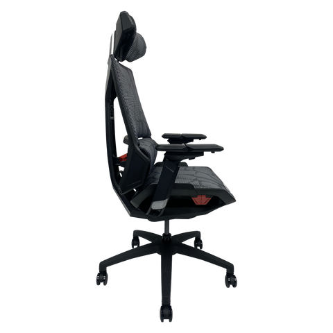 Draco Mesh Gaming Chair with Adjustable Arms & Headrest 350Lb Weight Capacity