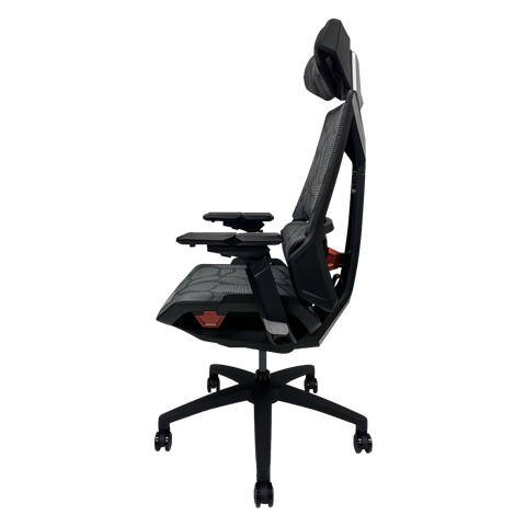 Draco Mesh Gaming Chair with Adjustable Arms & Headrest 350Lb Weight Capacity