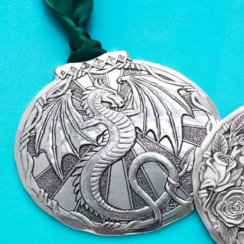 Dragon Ornament - Mystical Handcrafted Keepsake Gift for Children & Grandchildren