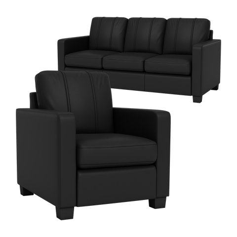 Dyno Stationary Club Chair & Sofa 2 Piece Set