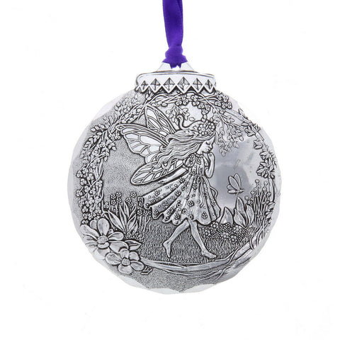 Fairy Ornament – Hand-Hammered Aluminum Holiday Ornament | Wendell August Forge