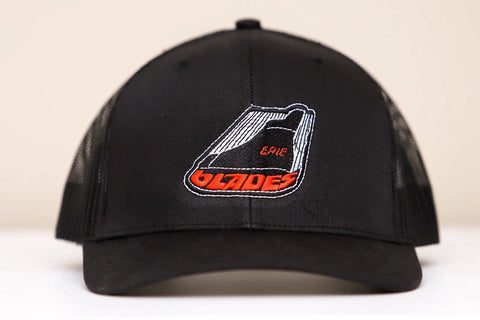 Erie Blades™ Hat (Trucker)  Vintage Ice Hockey   