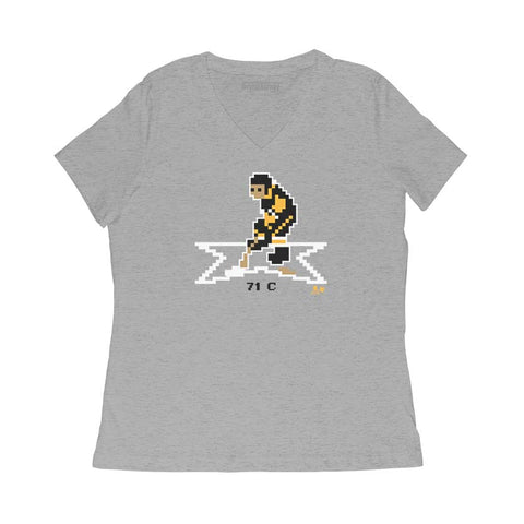 Pittsburgh Penguins Evgeni Malkin: Throwback Hockey Hoodie Hoodie BreakingT   