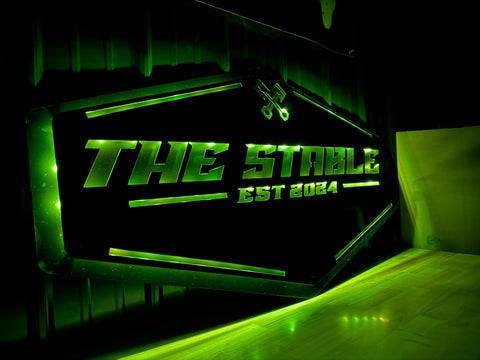 Custom Company/Garage Sign