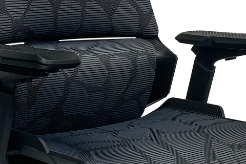 Draco Mesh Gaming Chair with Adjustable Arms & Headrest 350Lb Weight Capacity