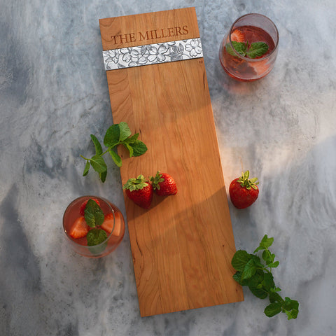 Wendell August Forge Cherry Serving Board – All-Season Magnetic Design Tray
