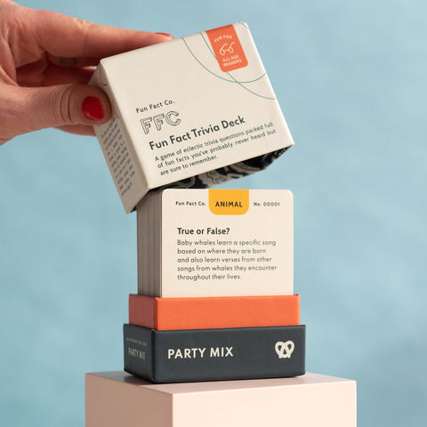 The Party Mix I Trivia Card Game