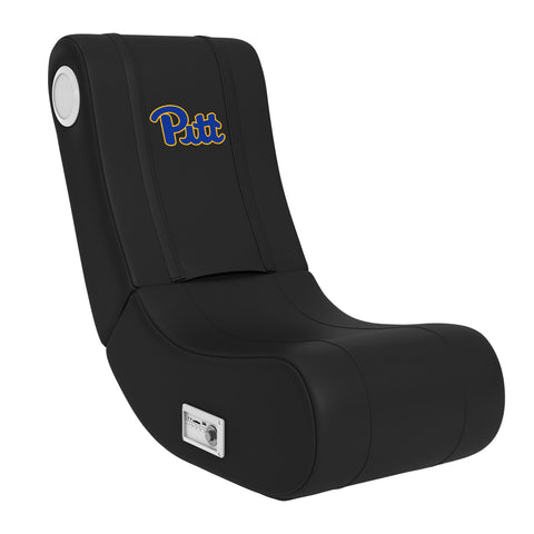 Game Rocker 100 with Pittsburgh Panthers Logo Collegiate Furniture Zipchair   