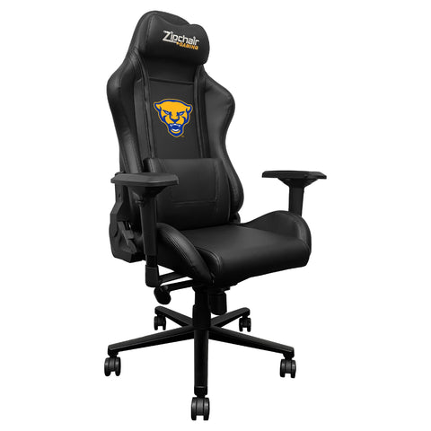 Xpression Pro Gaming Chair with Pittsburgh Panthers Alternate Logo Collegiate Furniture Zipchair   