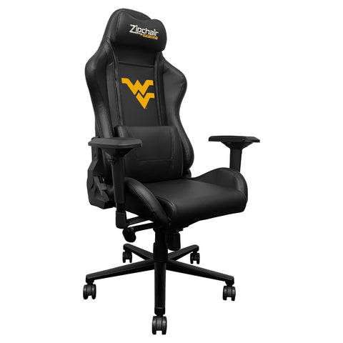 Xpression Pro Gaming Chair with West Virginia Mountaineers Logo Collegiate Furniture Zipchair   