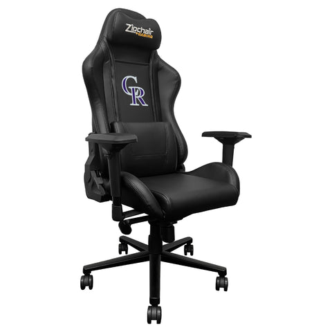 Xpression Pro Gaming Chair with Colorado Rockies Secondary Logo