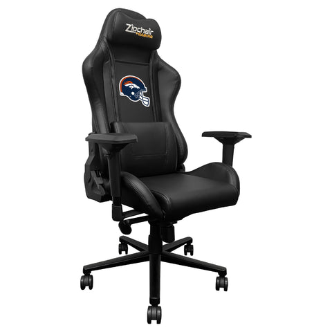 Xpression Pro Gaming Chair with  Denver Broncos Helmet Logo