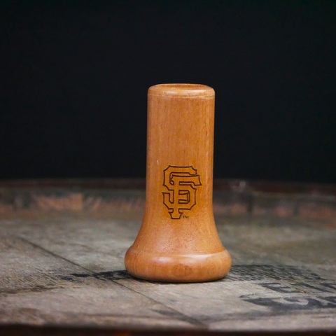 San Francisco Giants "SF"  Knob Shot™ | Bat Handle Shot Glass MLB Teams - Knob Shot Glass Dugout Mugs®   