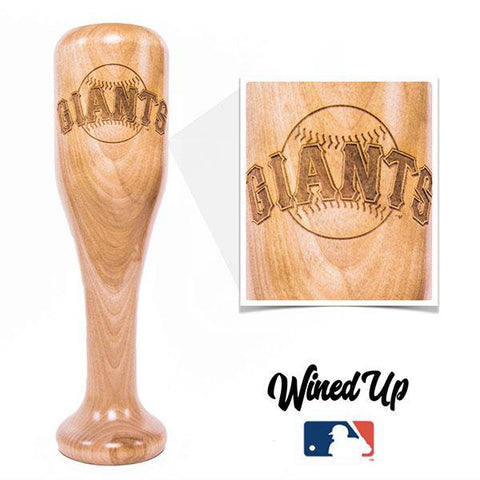 San Francisco Giants Wined Up® - Baseball Bat Wine Mug MLB Teams - Wined Up Glass Dugout Mugs®   