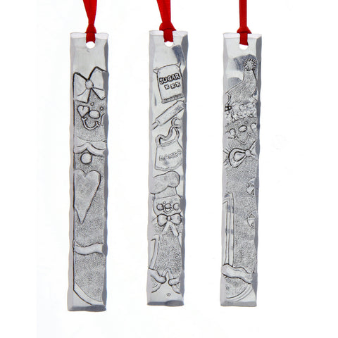 Gingerbread Icicle Ornaments