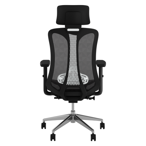 Glide Ergonomic Mesh Office Chair with Headrest and Lumbar Support