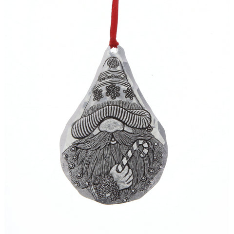 Gnomes 3-Piece Ornament Set (Mixed Metal)